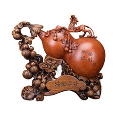 ºù« Wooden Hu Lu (Gourd) Coloured Glaze Brass Good Luck Hu Lu °ڼþÕвÆÕòլ¼ҾӿÍÌüÐþ¹ؾƹñװÊÎƷ Cabinet with Wine Rack Storage. Farmhouse Wine Cabinet for Home ÖÐʽ°칫ÊÒÇÇǨÐ¾ÓÀñƷ - fengshui-693