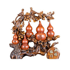 ºù« Wooden Hu Lu (Gourd) Coloured Glaze Brass Good Luck Hu Lu °ڼþÕвÆÕòլ¼ҾӿÍÌüÐþ¹ؾƹñװÊÎƷ Cabinet with Wine Rack Storage. Farmhouse Wine Cabinet for Home ÖÐʽ°칫ÊÒÇÇǨÐ¾ÓÀñƷ - fengshui-691